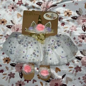 Unicorn 3 Piece Tutu Set